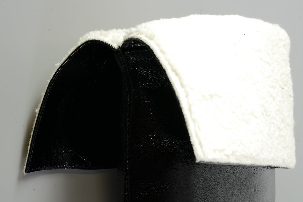 BUUTS Zara Overknees Leder schwarz 224088-11