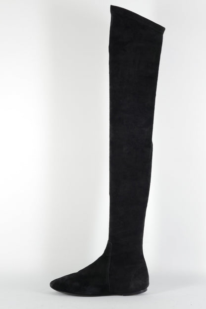 BUUTS Isabel Marant Etoile Overknees Wildleder schwarz 224089-1