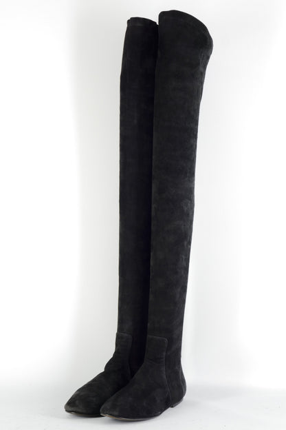 BUUTS Isabel Marant Etoile Overknees Wildleder schwarz 224089-2
