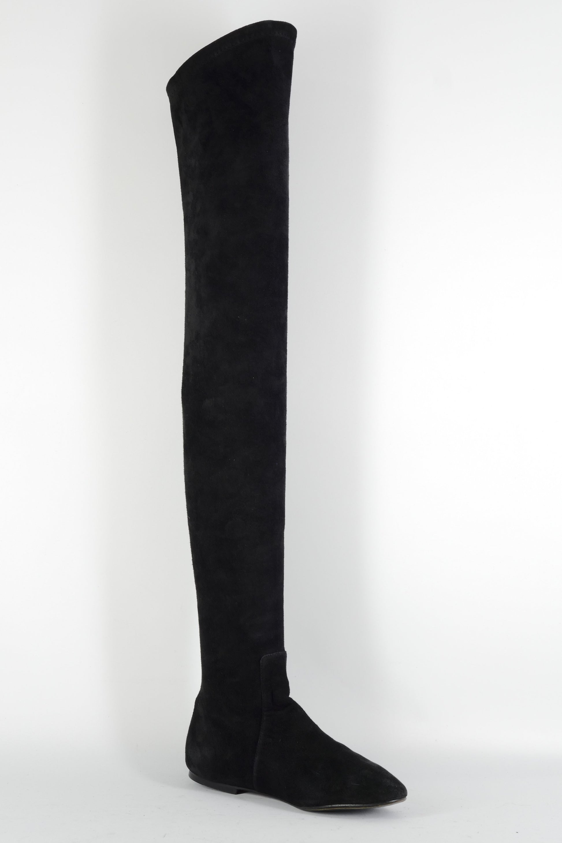 BUUTS Isabel Marant Etoile Overknees Wildleder schwarz 224089-3