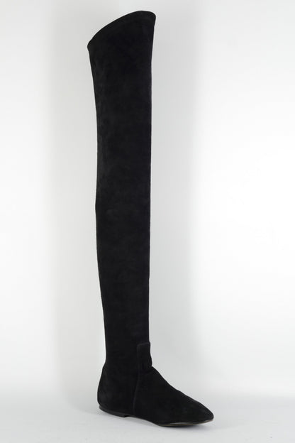 BUUTS Isabel Marant Etoile Overknees Wildleder schwarz 224089-3