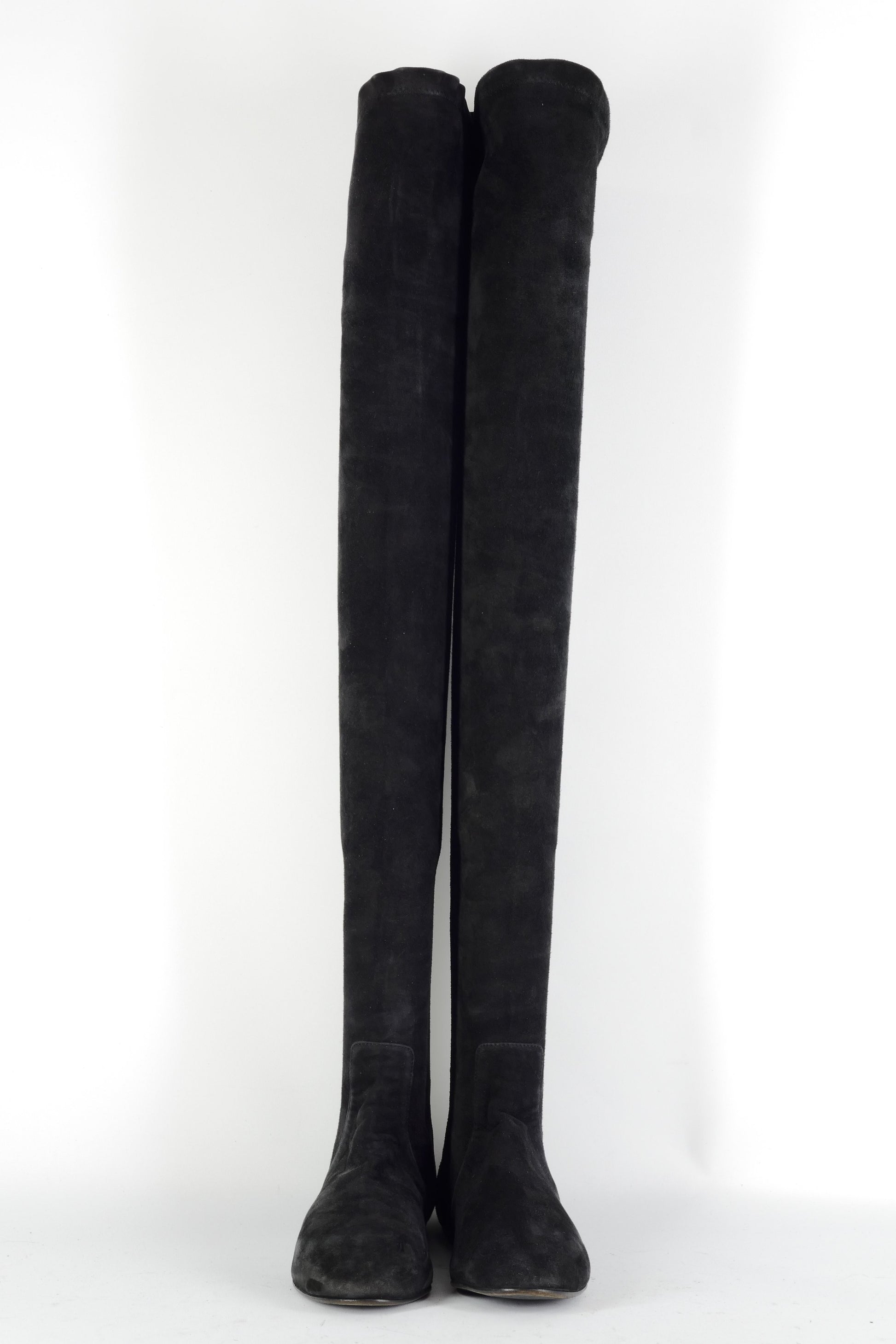 BUUTS Isabel Marant Etoile Overknees Wildleder schwarz 224089-4