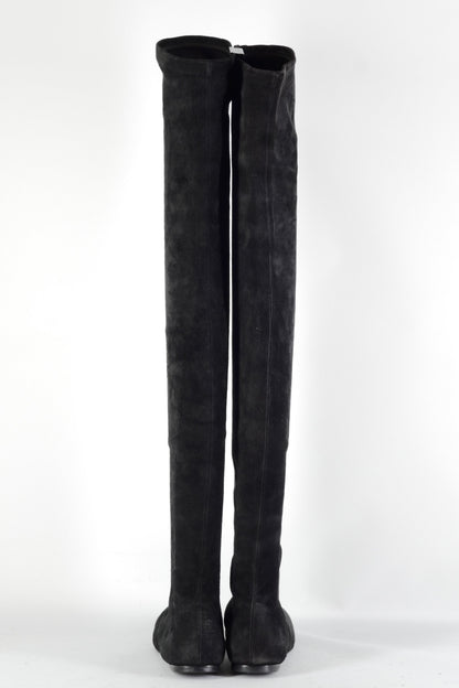 BUUTS Isabel Marant Etoile Overknees Wildleder schwarz 224089-5