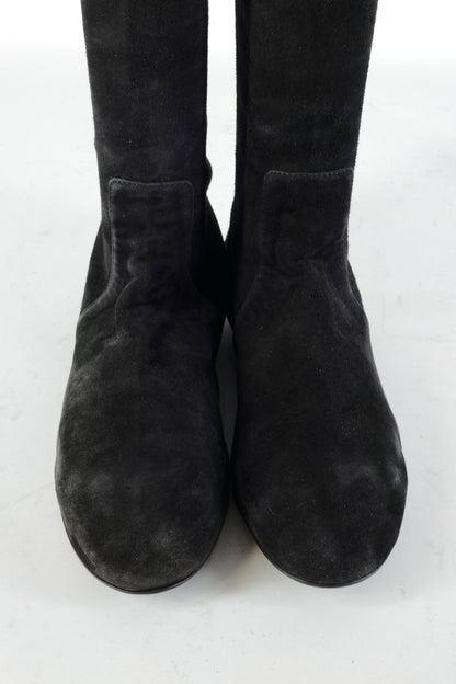 BUUTS Isabel Marant Etoile Overknees Wildleder schwarz 224089-7