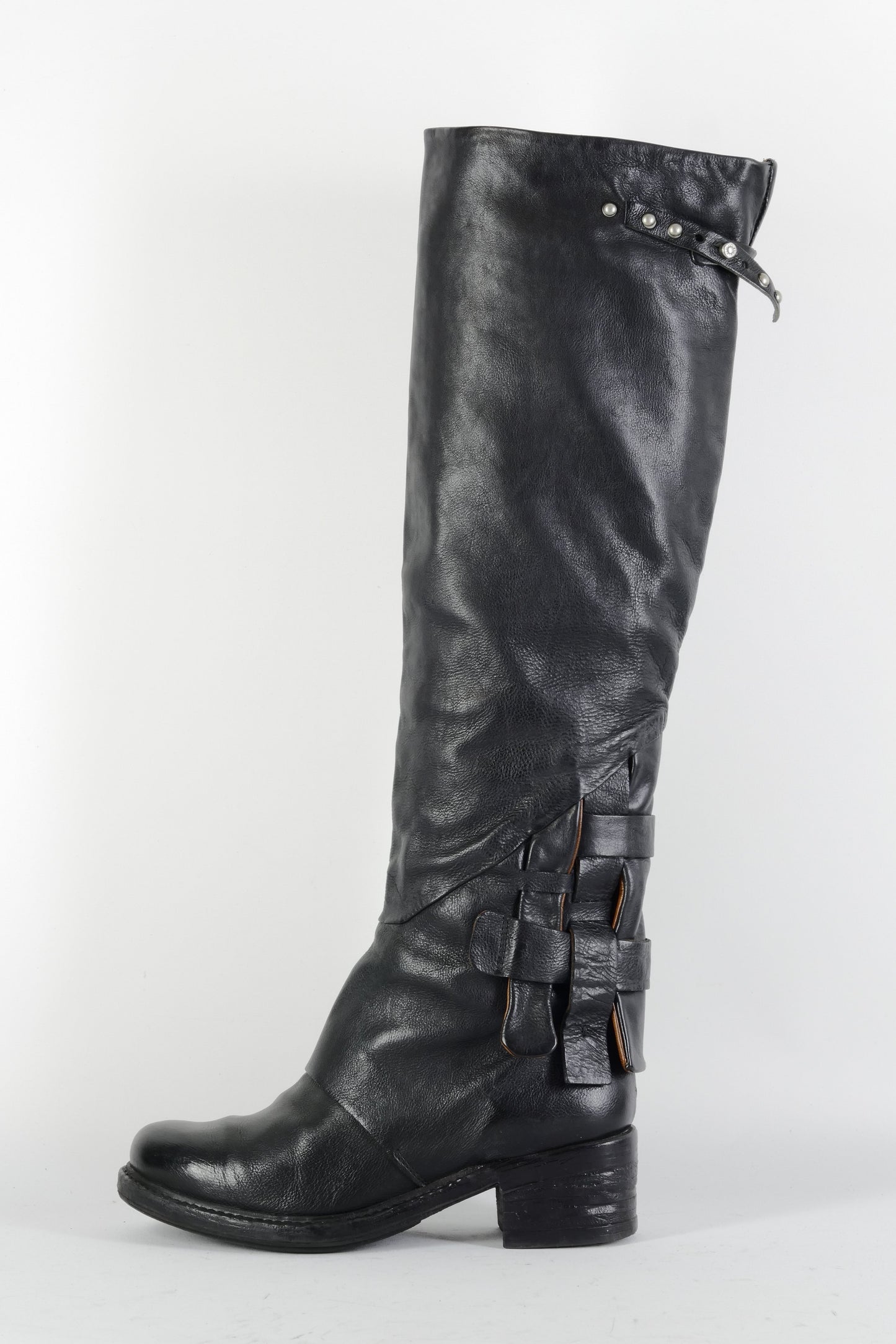 BUUTS AS98 Hohe Stiefel Leder schwarz 224092-1
