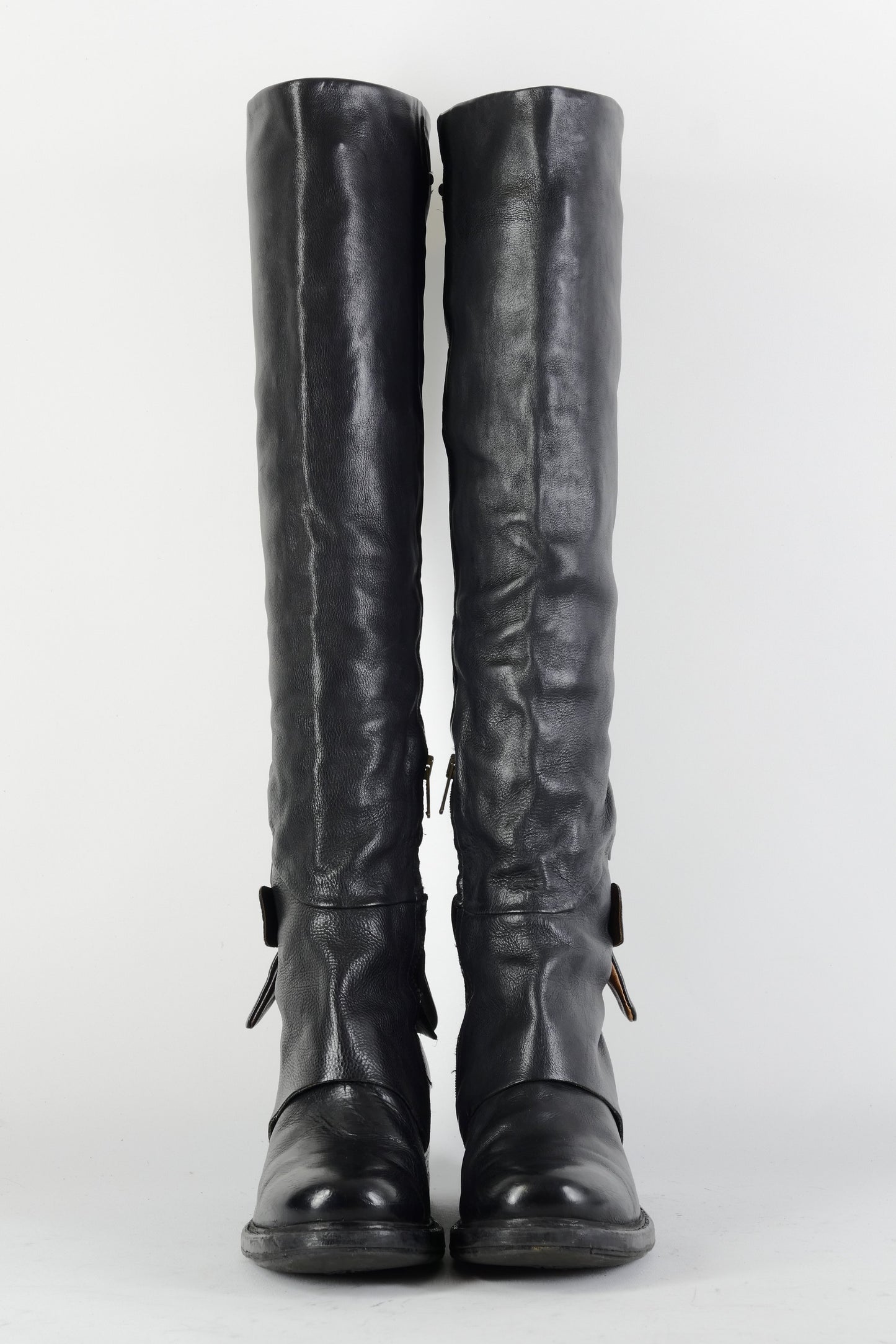 BUUTS AS98 Hohe Stiefel Leder schwarz 224092-4