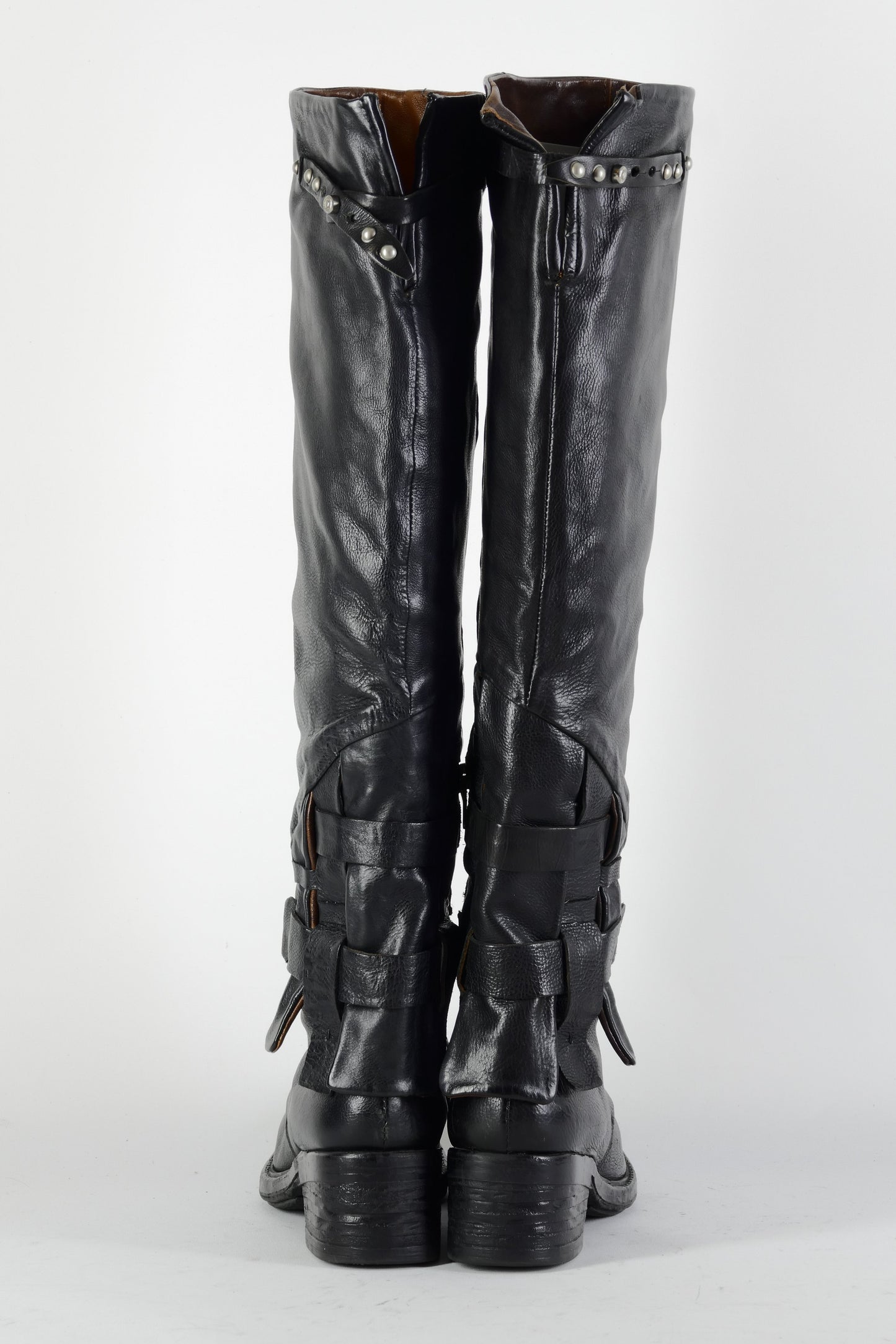 BUUTS AS98 Hohe Stiefel Leder schwarz 224092-5