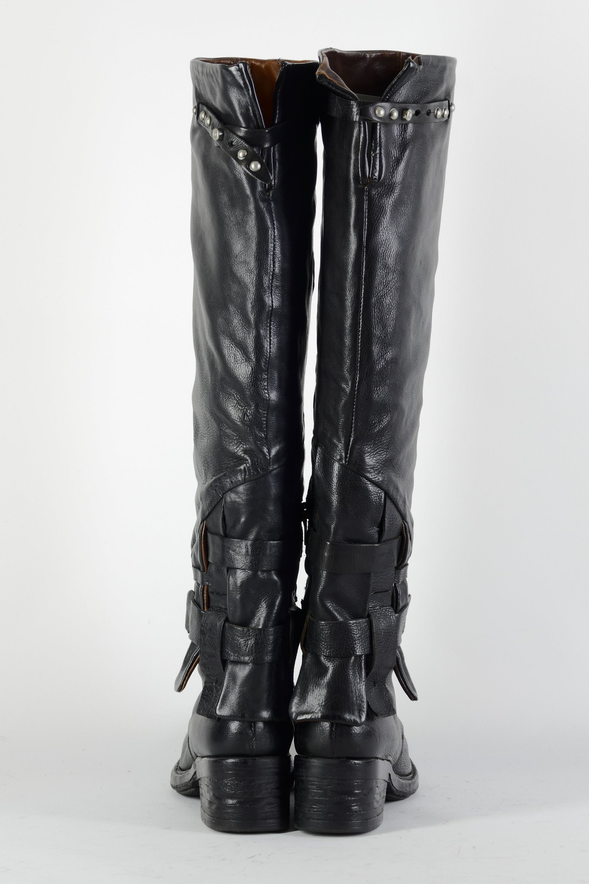 BUUTS AS98 Hohe Stiefel Leder schwarz 224092-5