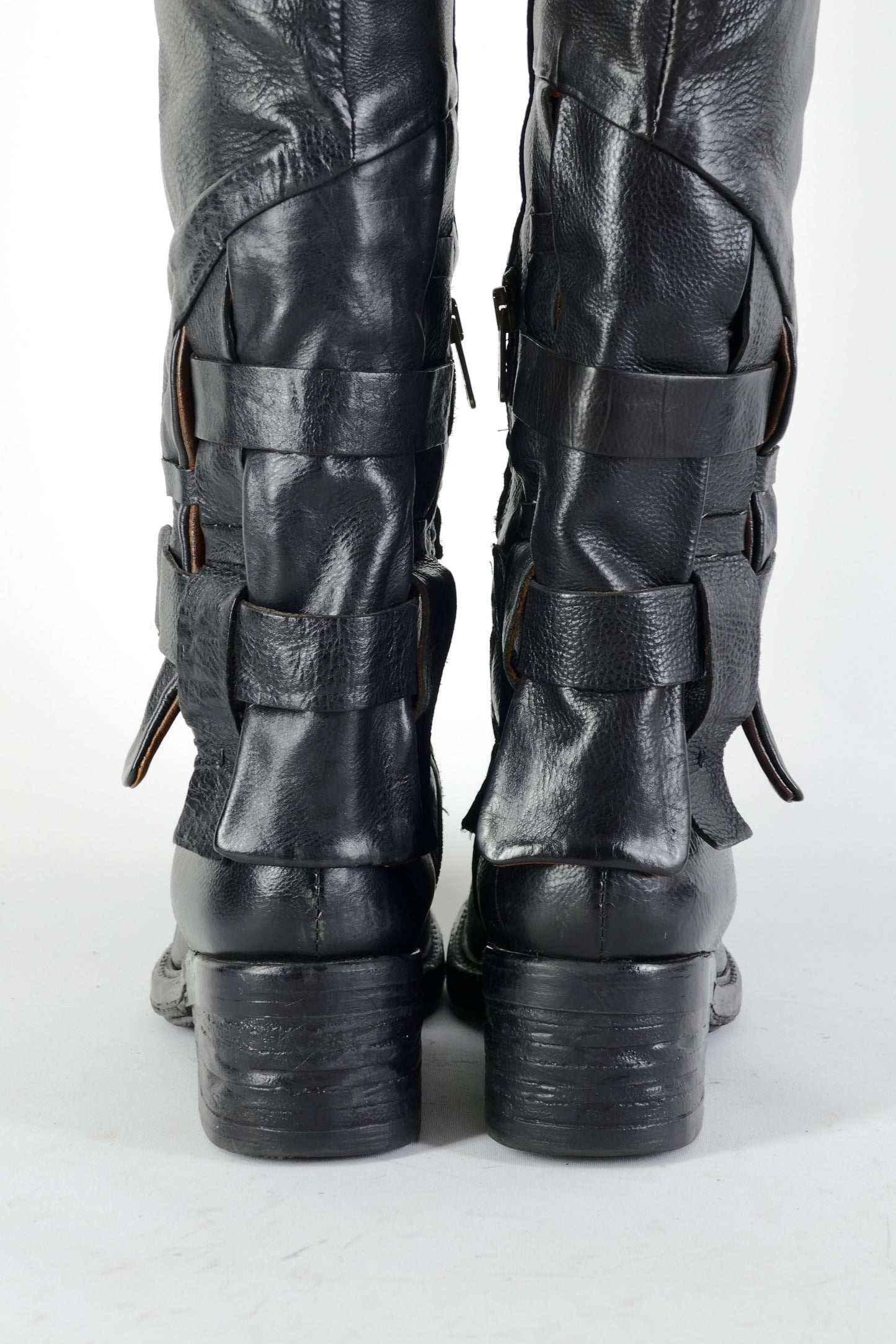 BUUTS AS98 Hohe Stiefel Leder schwarz 224092-6