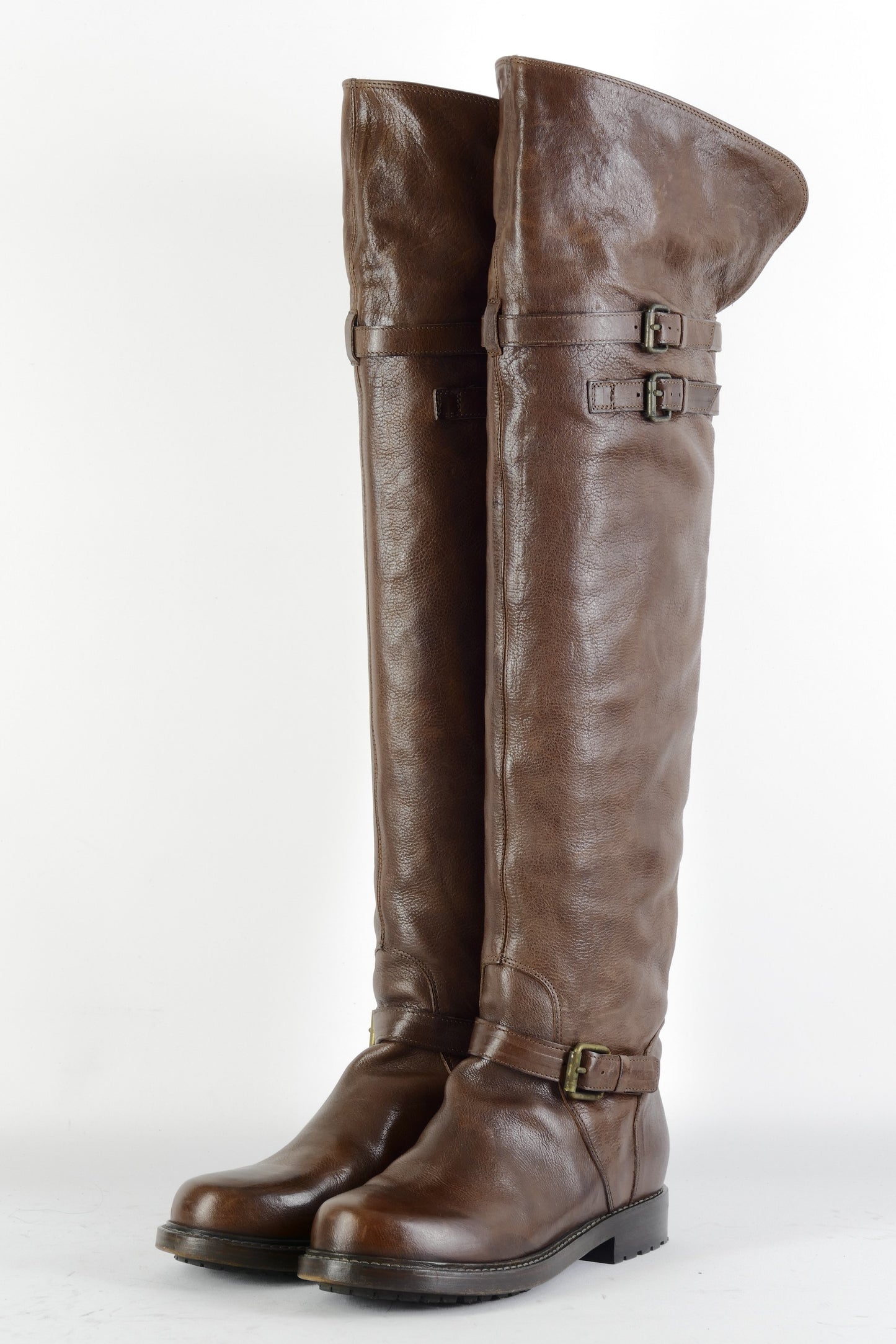 BUUTS Buttero Overknees Leder braun 224096-2