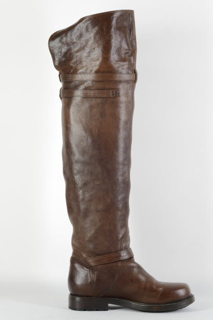 BUUTS Buttero Overknees Leder braun 224096-3