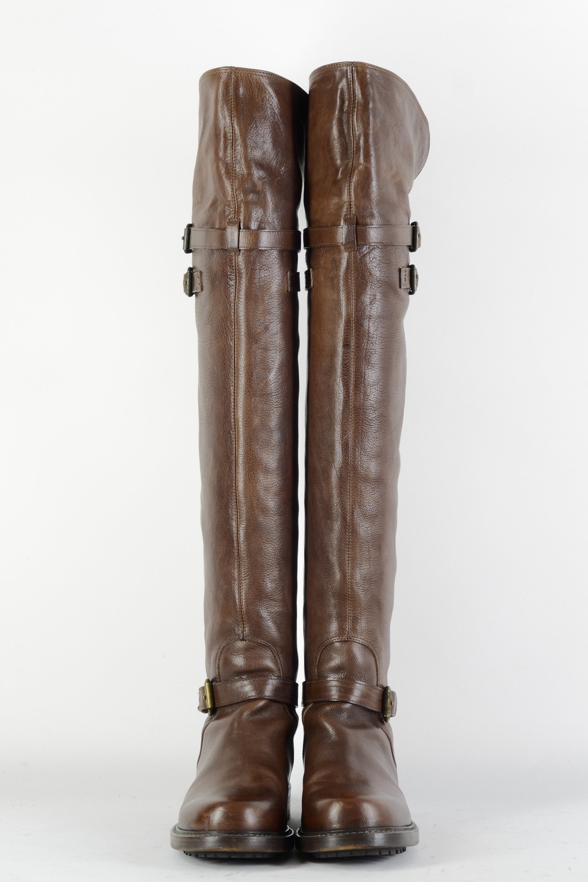 BUUTS Buttero Overknees Leder braun 224096-4