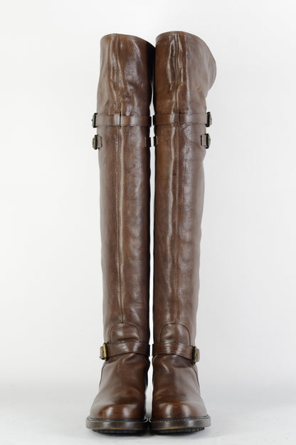 BUUTS Buttero Overknees Leder braun 224096-4