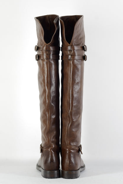 BUUTS Buttero Overknees Leder braun 224096-5