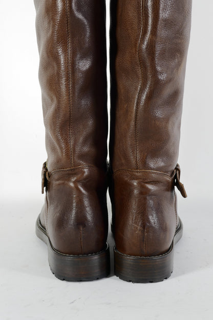 BUUTS Buttero Overknees Leder braun 224096-6