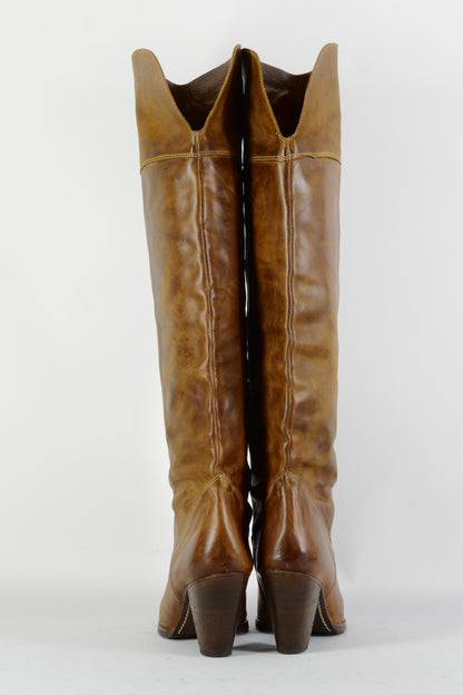 BUUTS LaSuite Hohe Stiefel Leder cognac 224098-5