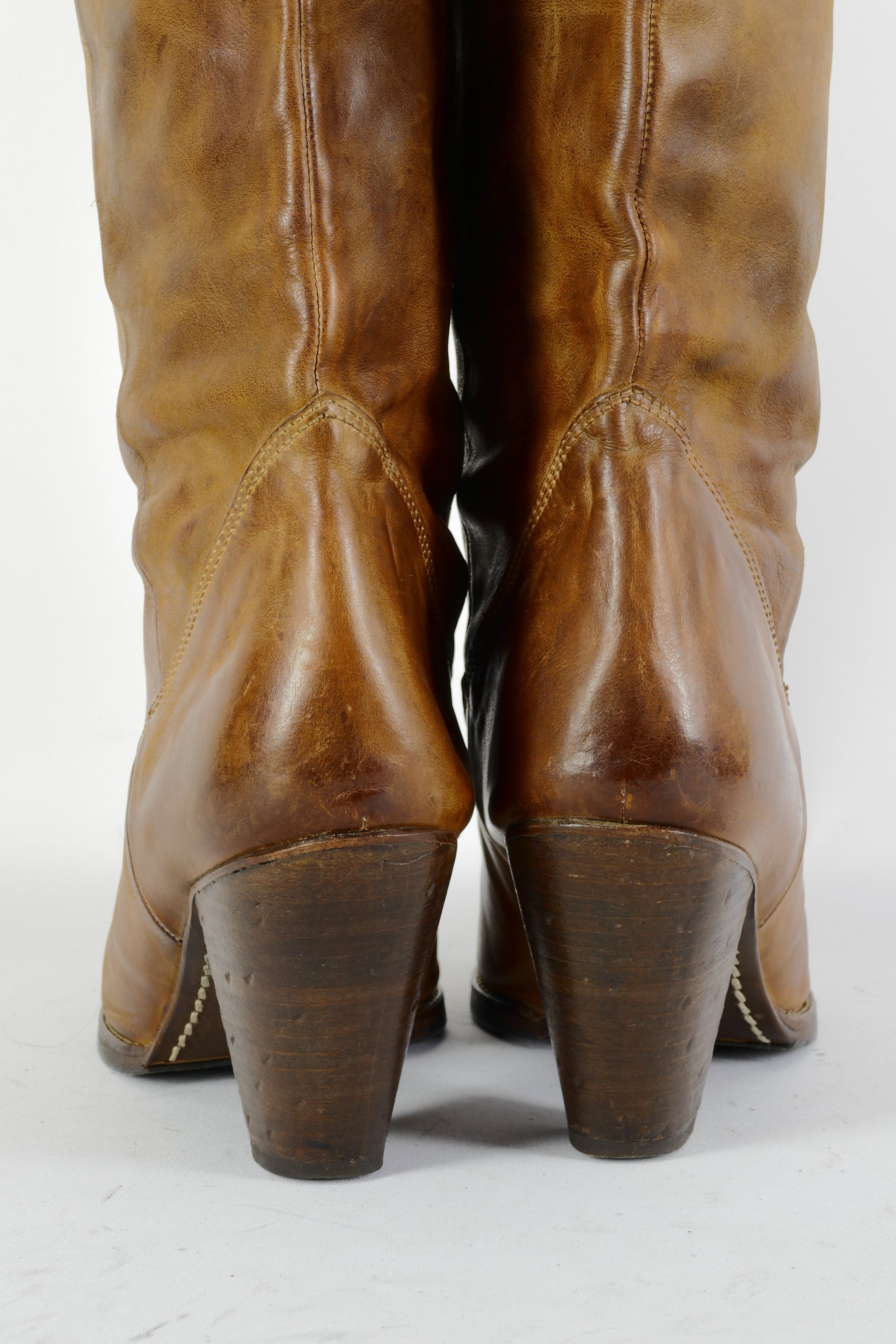 BUUTS LaSuite Hohe Stiefel Leder cognac 224098-6