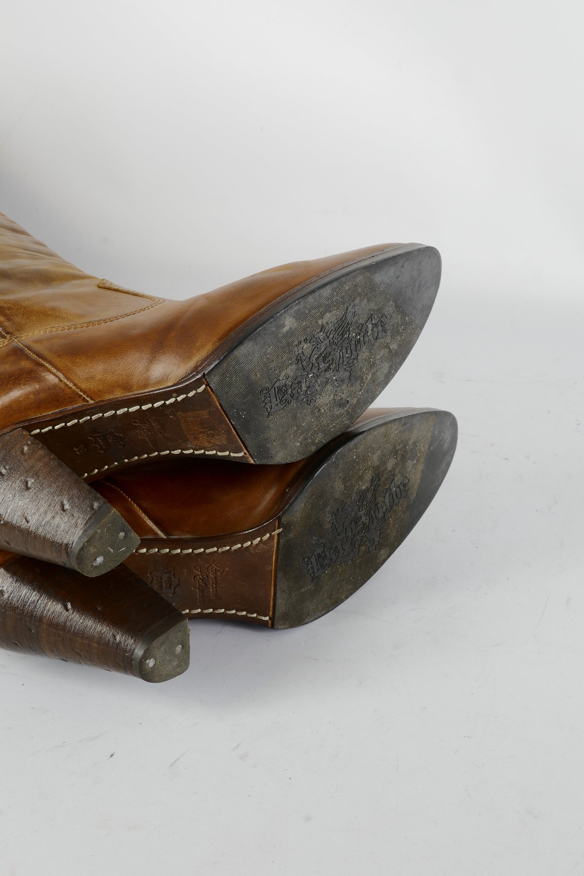 BUUTS LaSuite Hohe Stiefel Leder cognac 224098-8