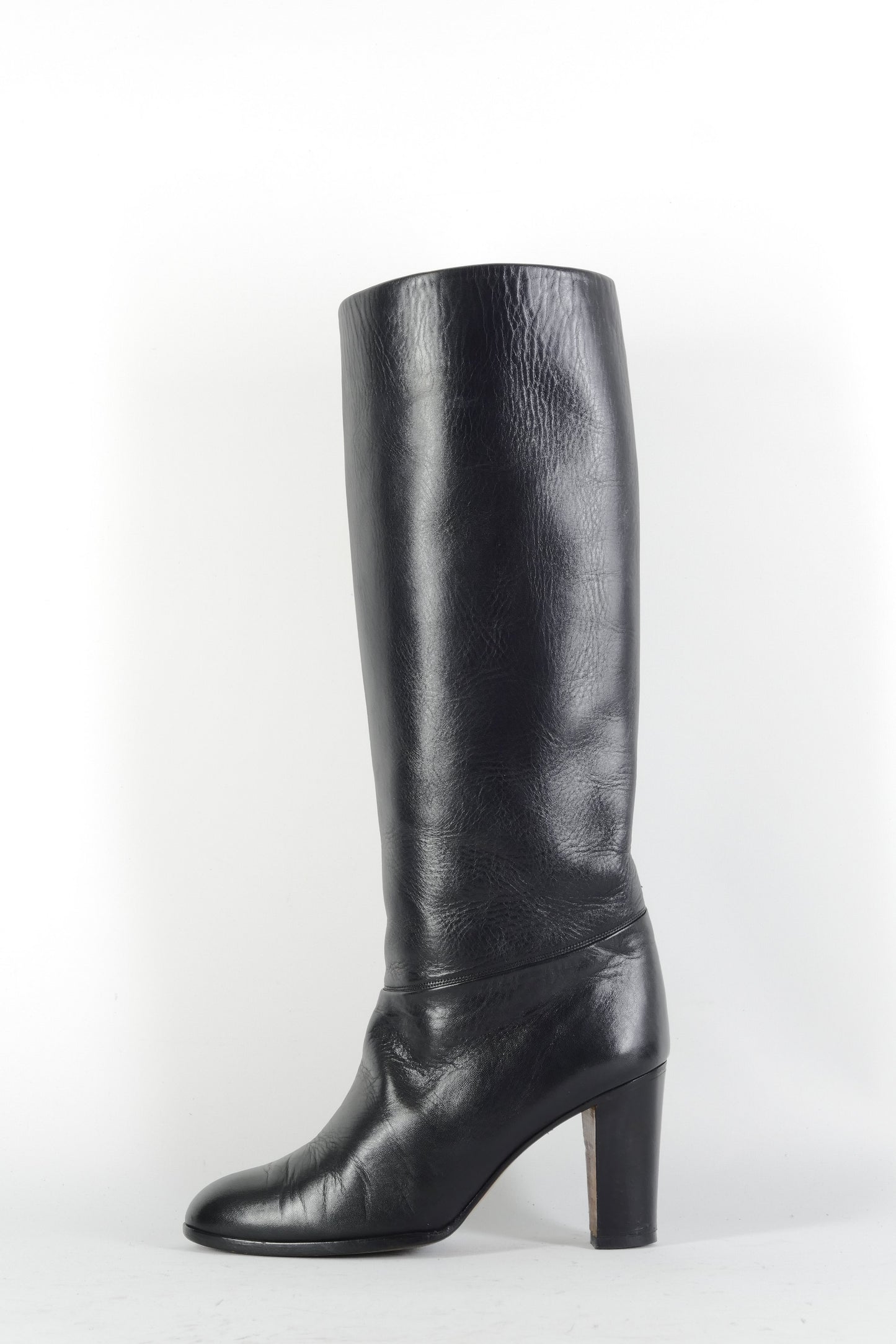 BUUTS Zecchi Vintage-Stiefel Leder schwarz 224100-1