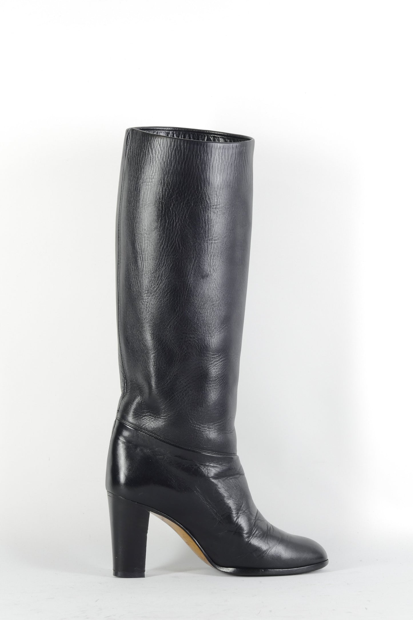 BUUTS Zecchi Vintage-Stiefel Leder schwarz 224100-3