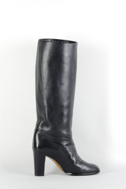 BUUTS Zecchi Vintage-Stiefel Leder schwarz 224100-3