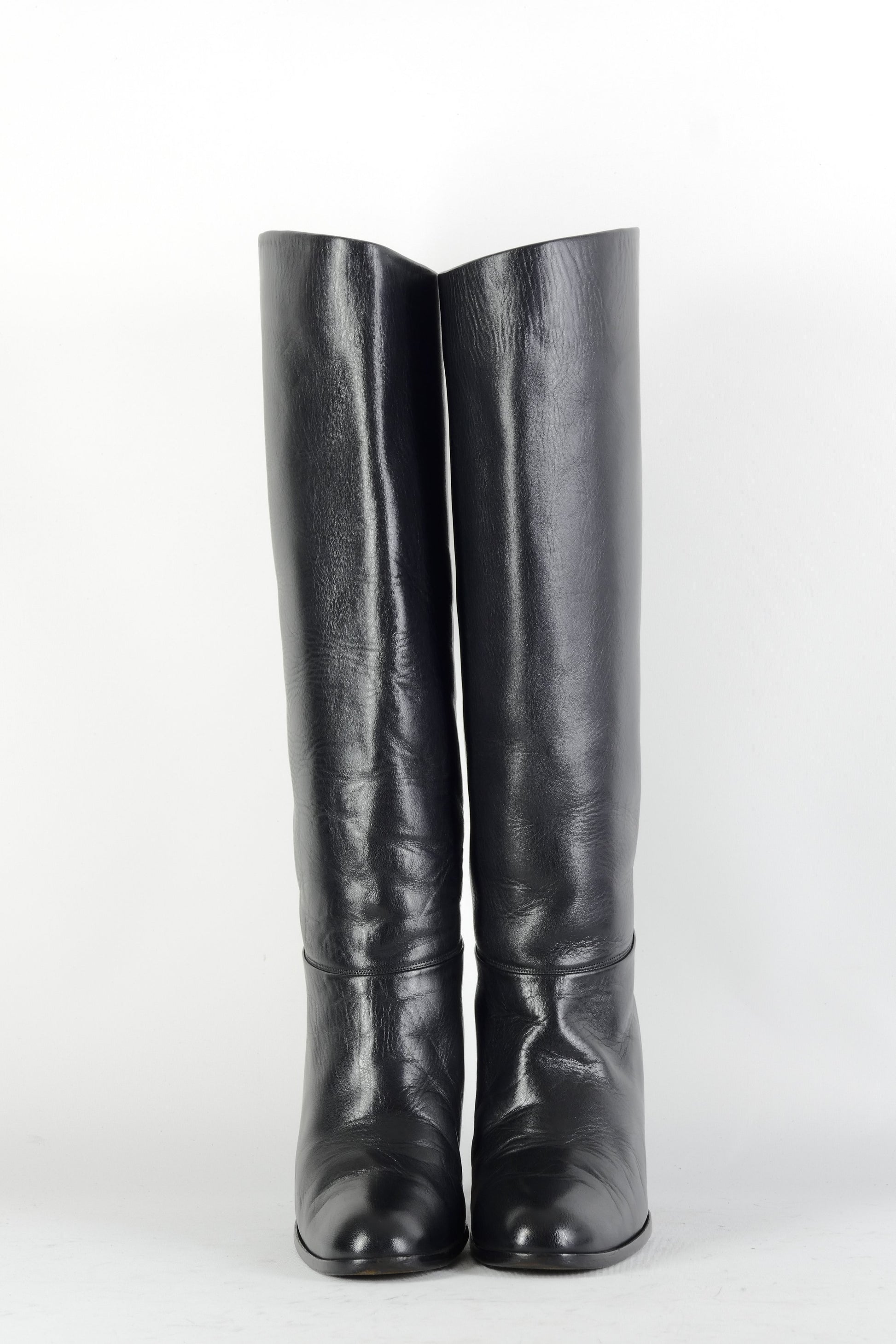 BUUTS Zecchi Vintage-Stiefel Leder schwarz 224100-4