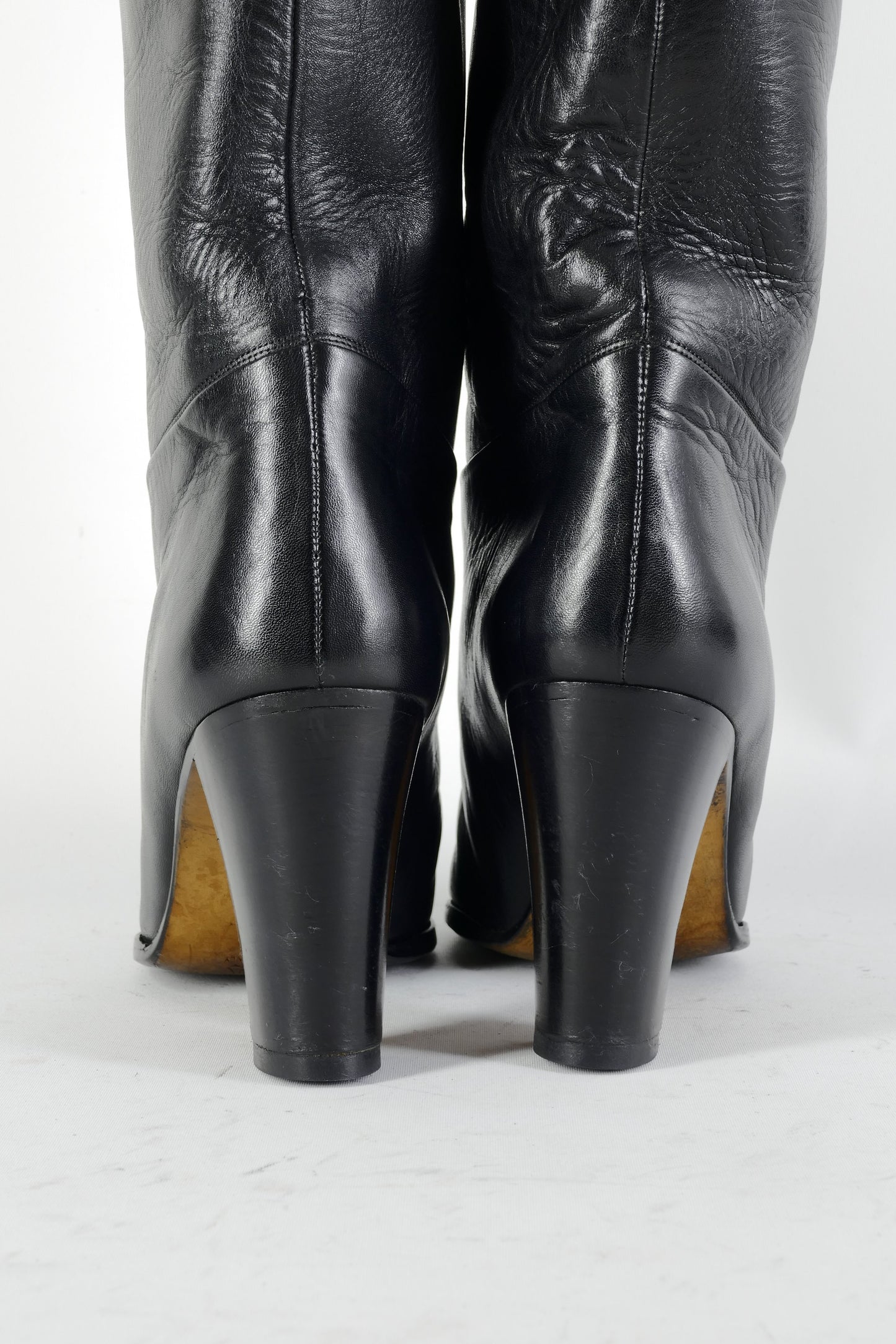 BUUTS Zecchi Vintage-Stiefel Leder schwarz 224100-6