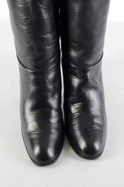 BUUTS Zecchi Vintage-Stiefel Leder schwarz 224100-7