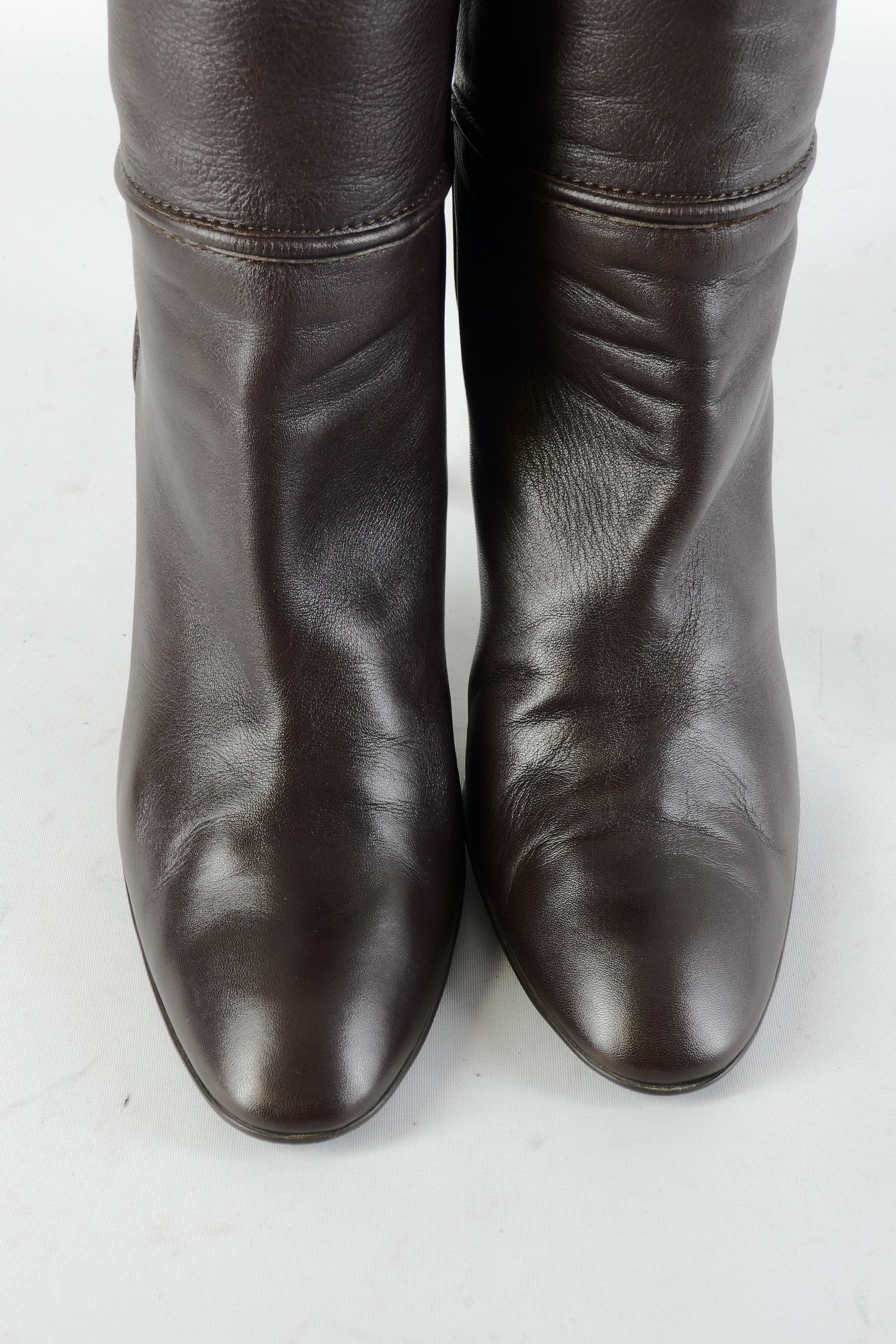 BUUTS Giuseppe Zanotti Vicini Hohe Stiefel Leder dunkelbraun 224101-7
