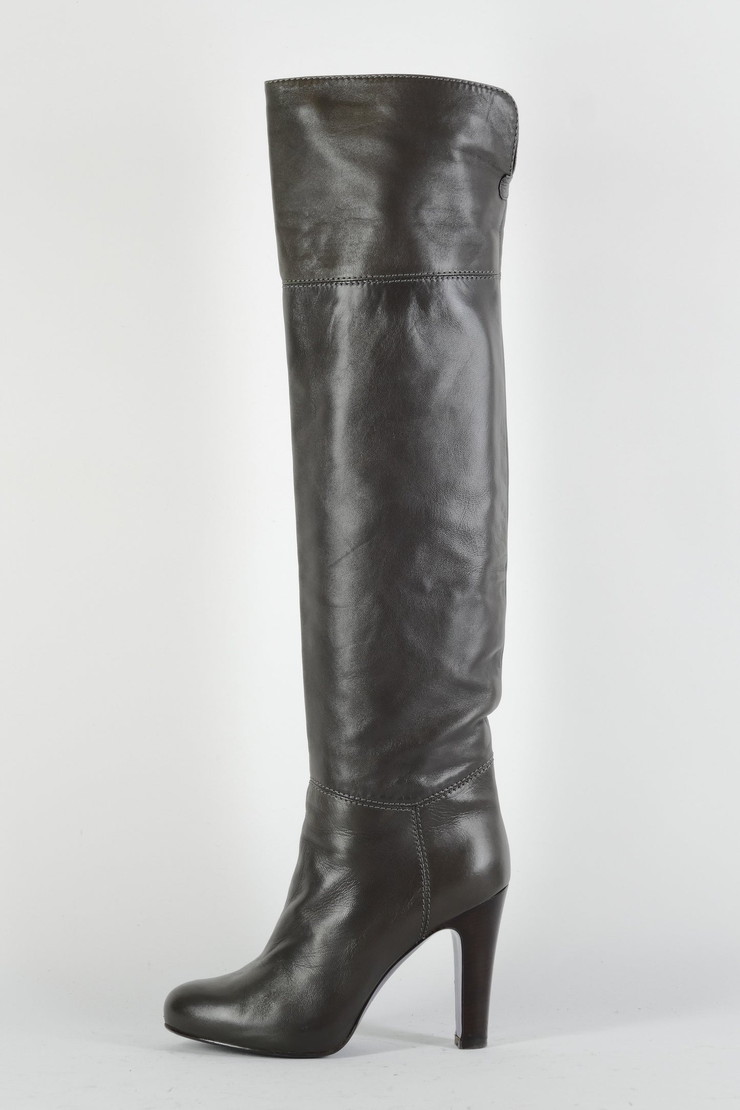 BUUTS L'Autre Chose Hohe Stiefel Leder anthrazit 224102-1