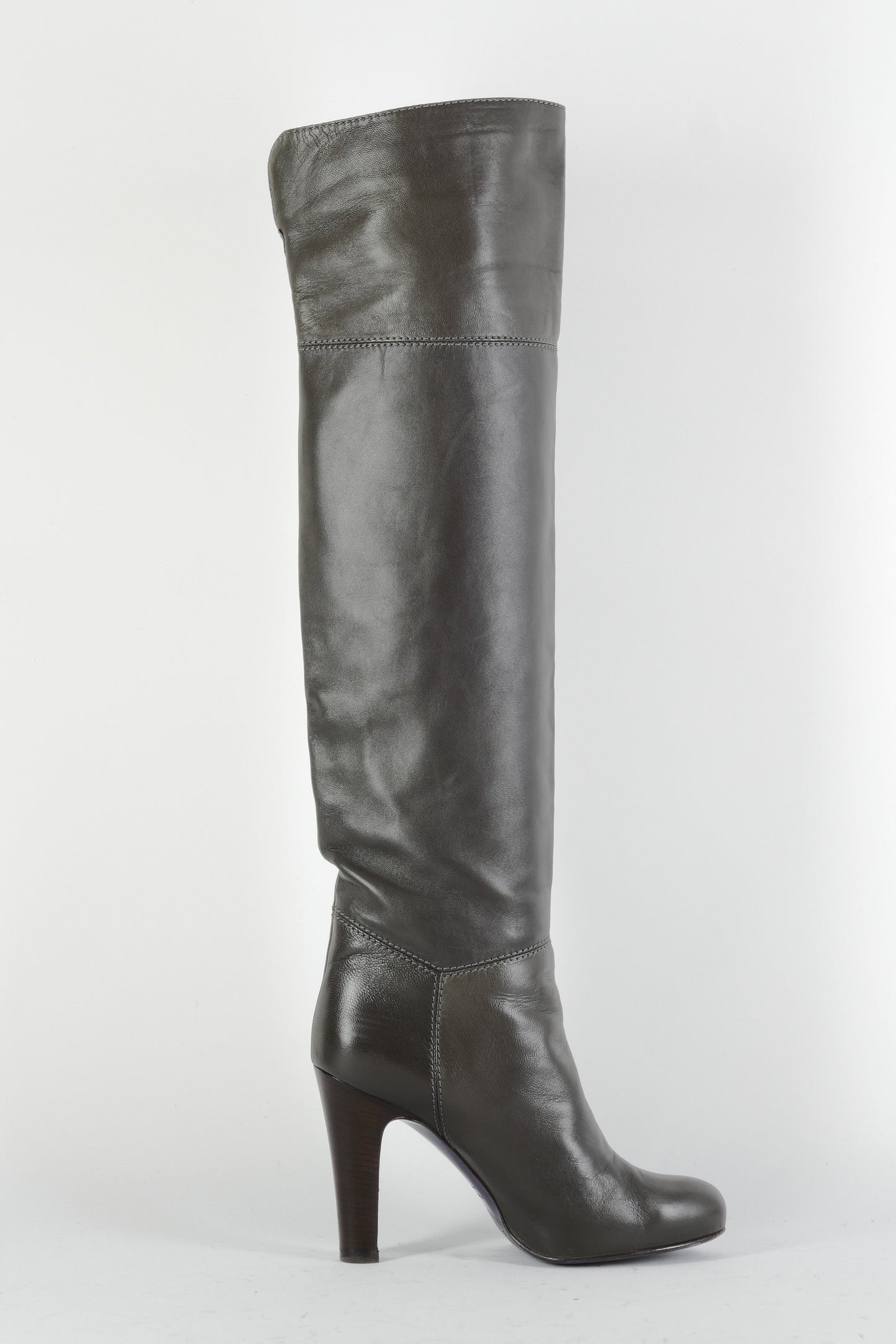 BUUTS L'Autre Chose Hohe Stiefel Leder anthrazit 224102-3