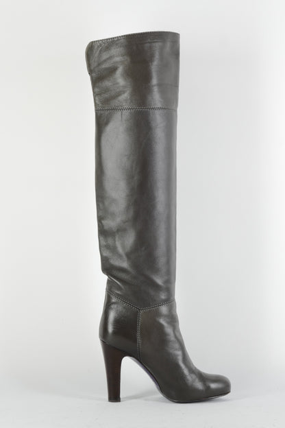 BUUTS L'Autre Chose Hohe Stiefel Leder anthrazit 224102-3