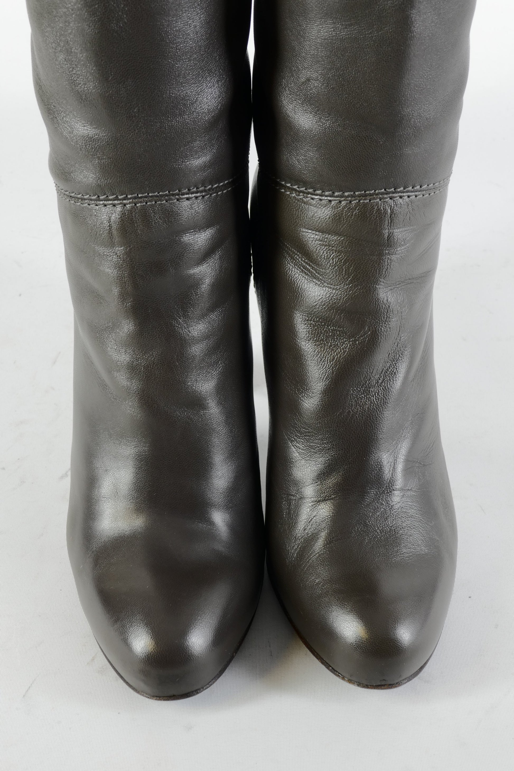 BUUTS L'Autre Chose Hohe Stiefel Leder anthrazit 224102-7