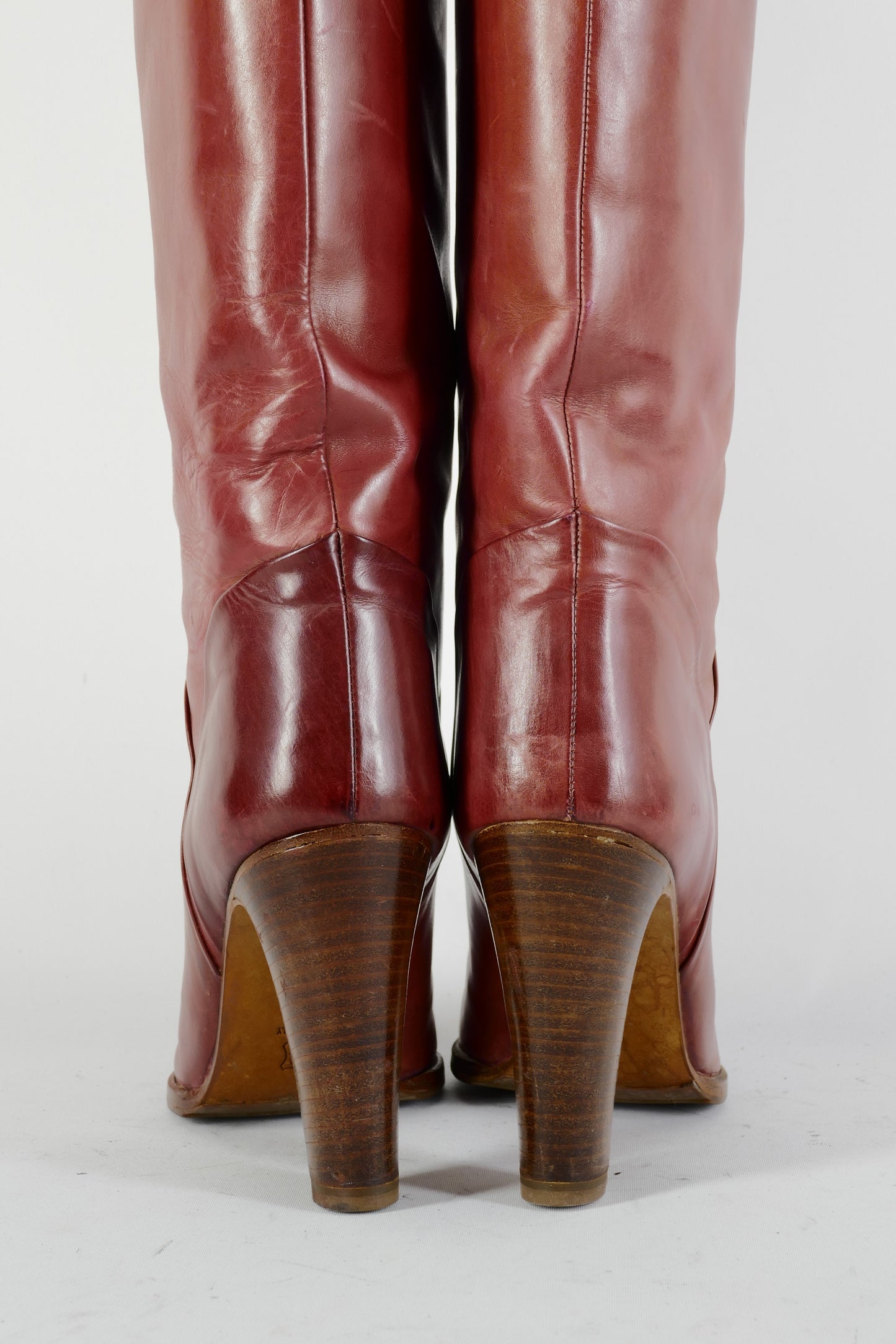BUUTS Vintage Vintage-Stiefel Leder bordeaux 224103-6