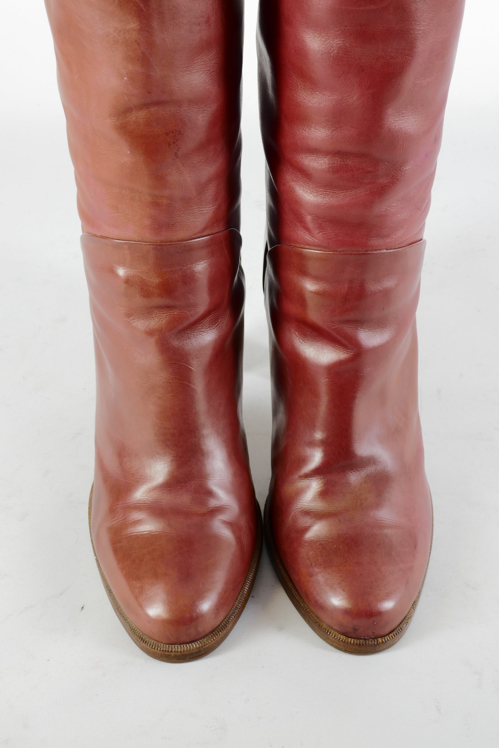 BUUTS Vintage Vintage-Stiefel Leder bordeaux 224103-7