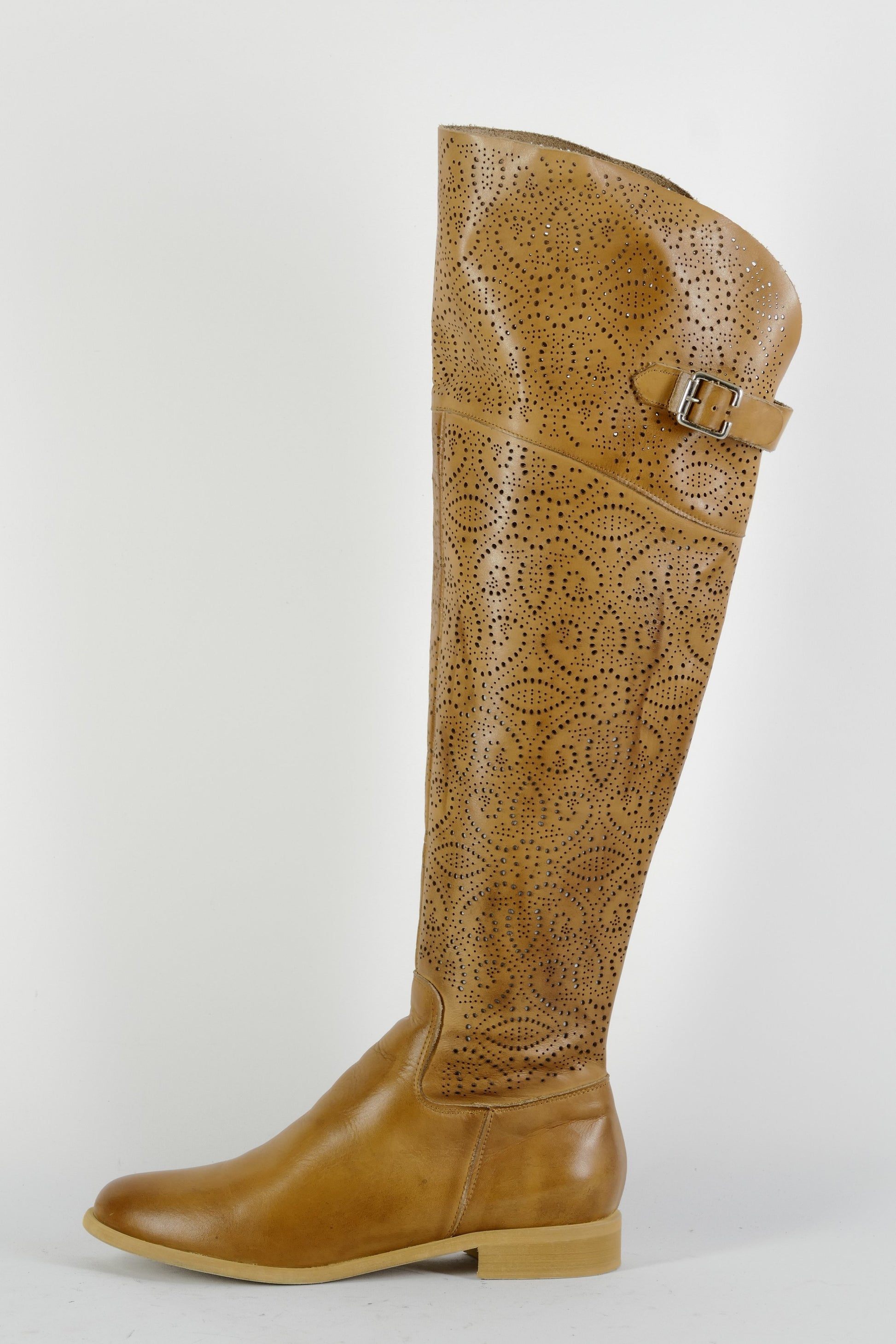 BUUTS De Caro Hohe Stiefel Leder cognac 224104-1