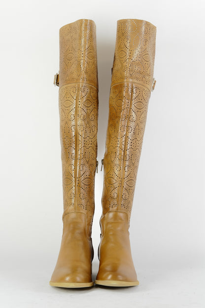 BUUTS De Caro Hohe Stiefel Leder cognac 224104-4