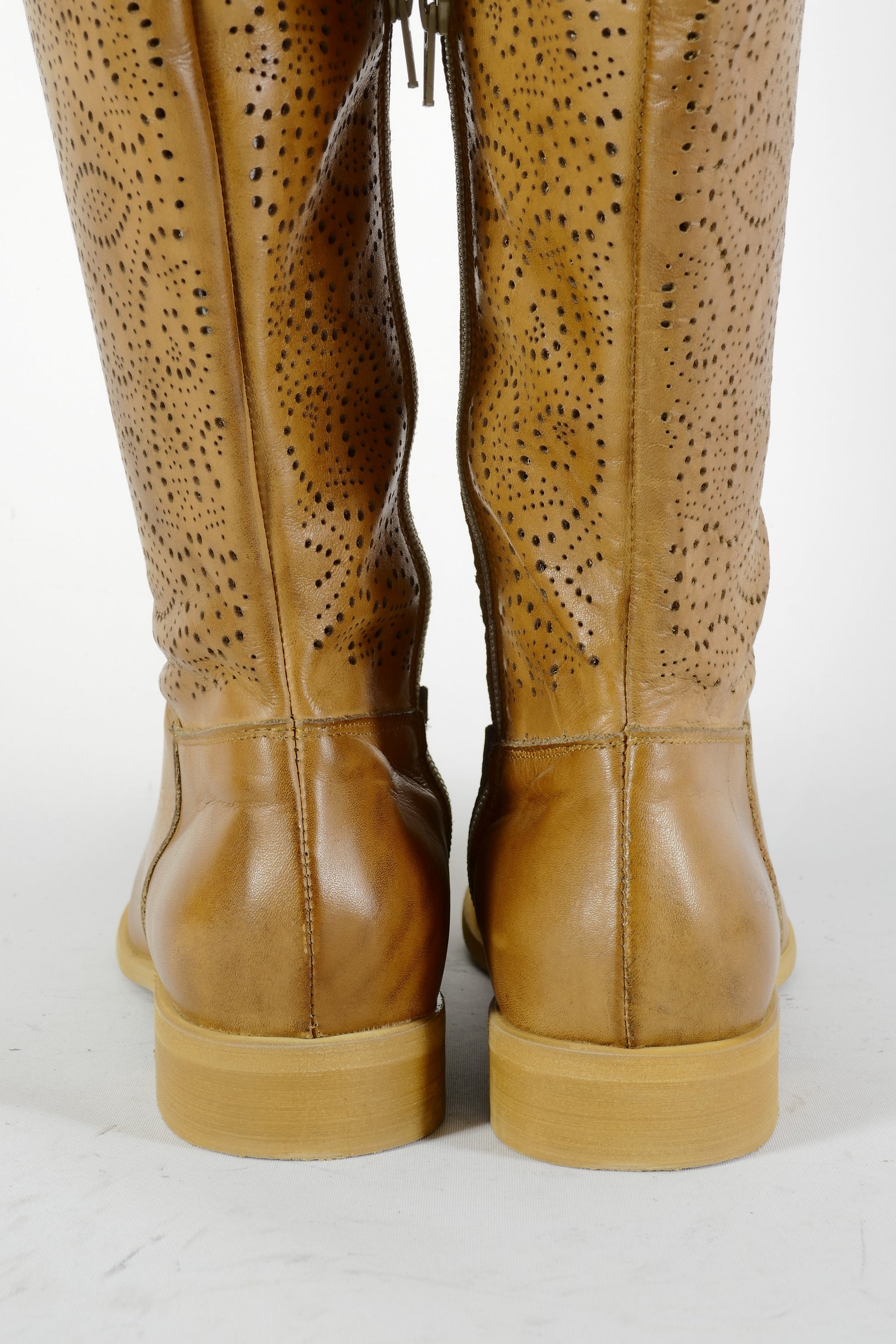 BUUTS De Caro Hohe Stiefel Leder cognac 224104-6