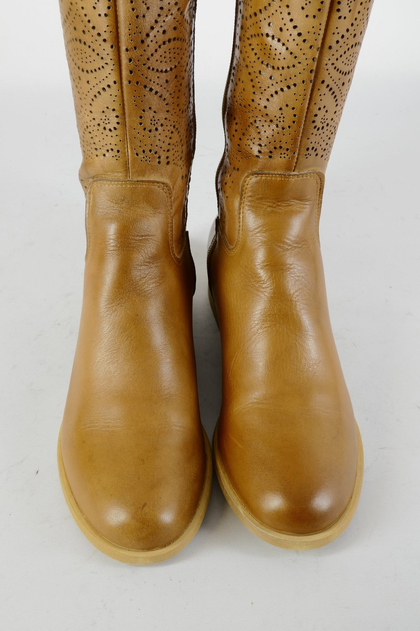 BUUTS De Caro Hohe Stiefel Leder cognac 224104-7