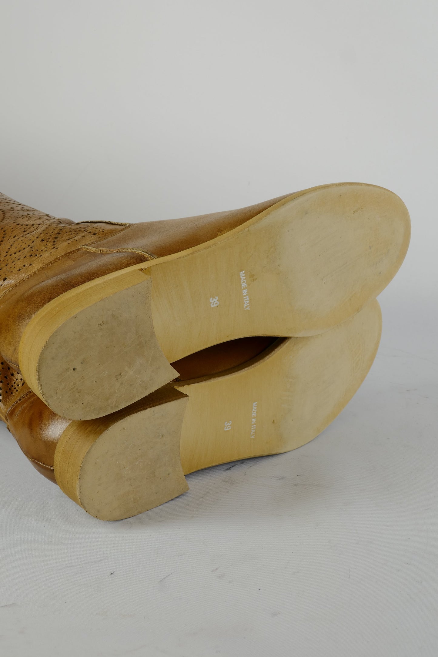 BUUTS De Caro Hohe Stiefel Leder cognac 224104-8