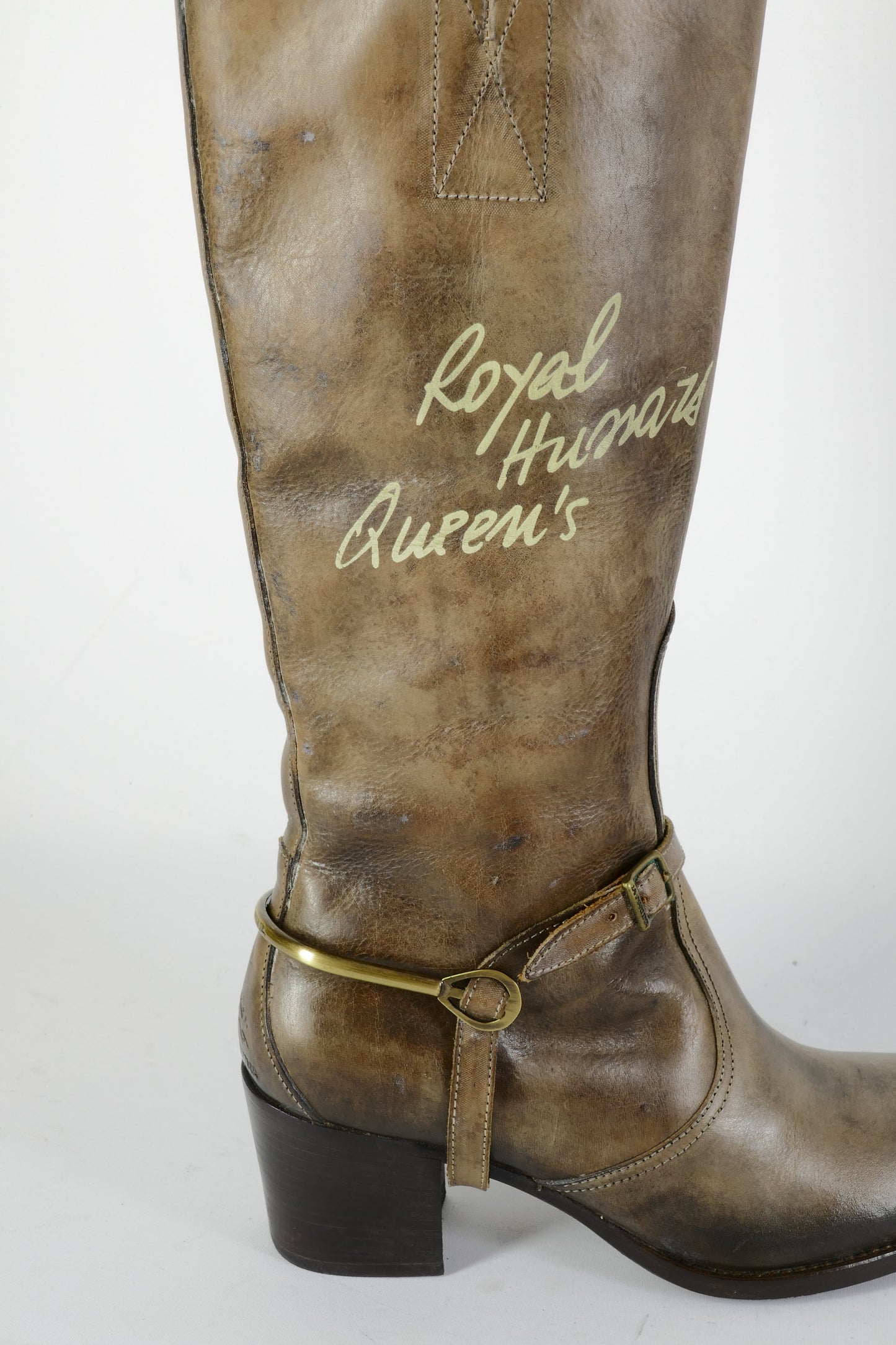 BUUTS La Martina Stiefel Leder braun 224106-10