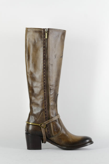 BUUTS La Martina Stiefel Leder braun 224106-3