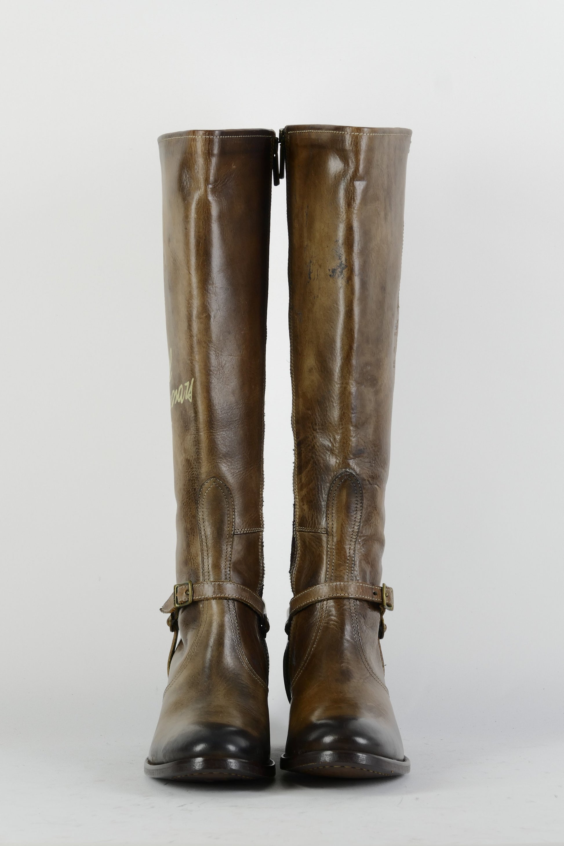 BUUTS La Martina Stiefel Leder braun 224106-4