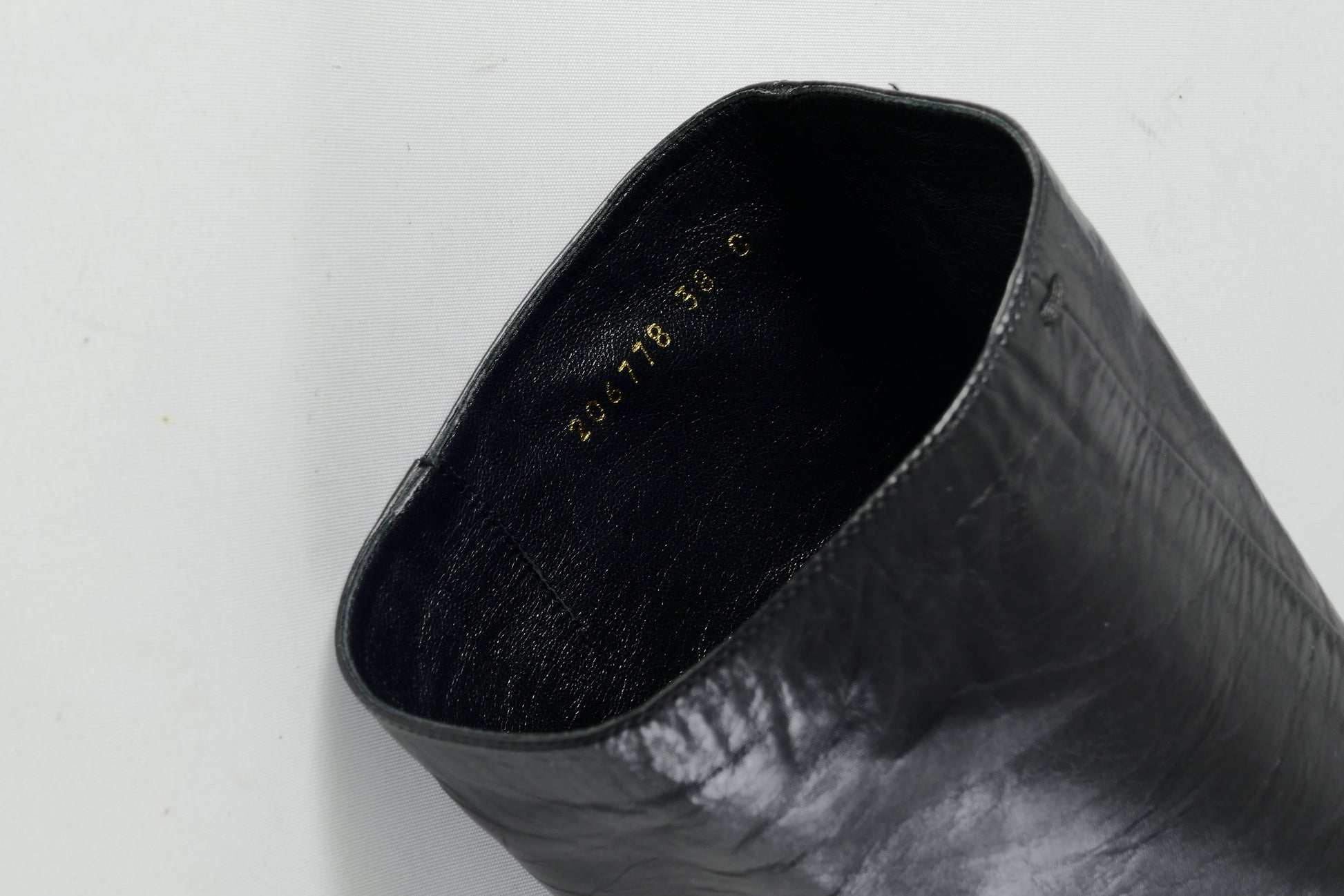 BUUTS Gucci Stiefel Leder schwarz 224108-10