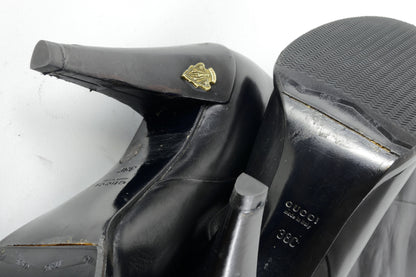 BUUTS Gucci Stiefel Leder schwarz 224108-11