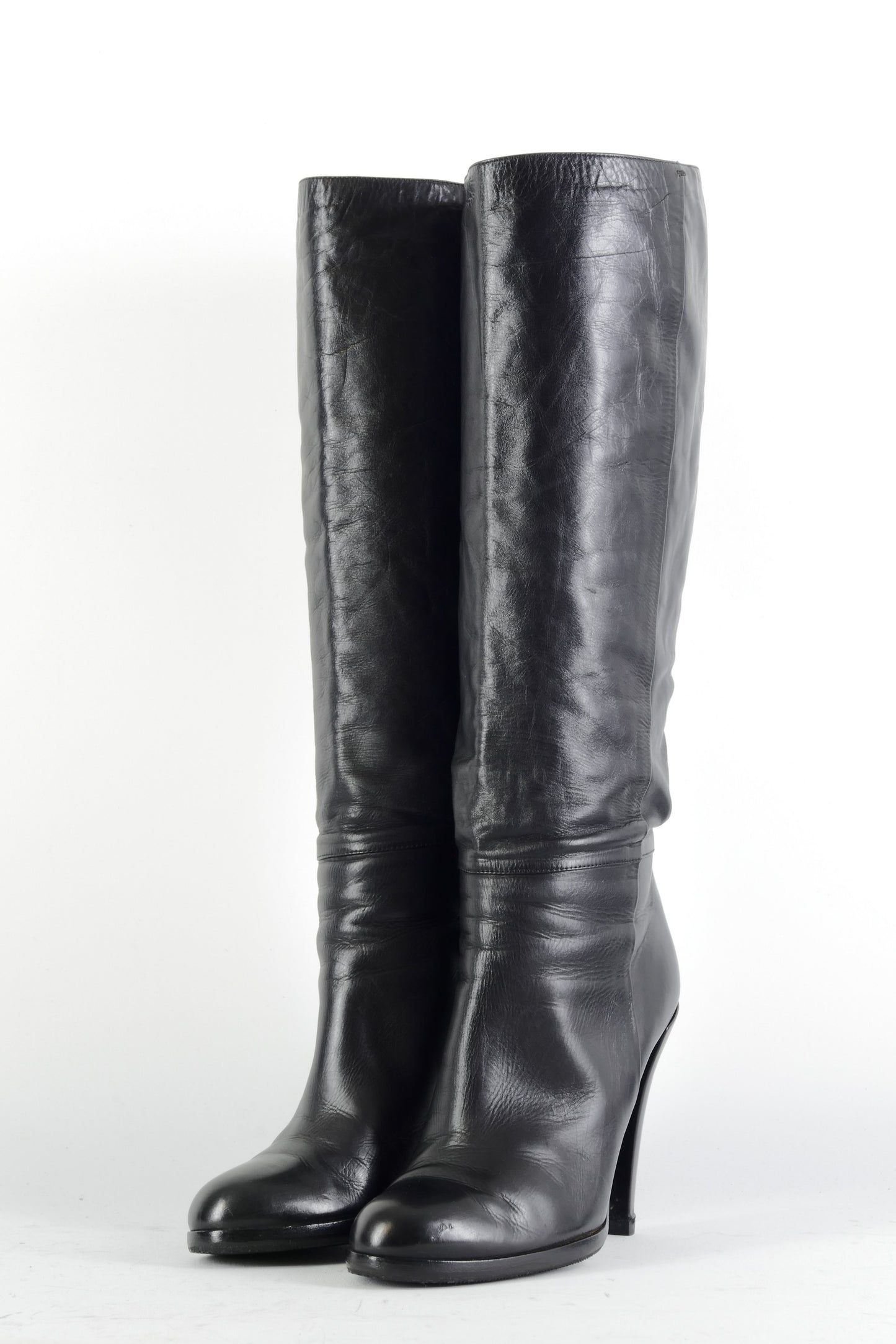 BUUTS Gucci Stiefel Leder schwarz 224108-2