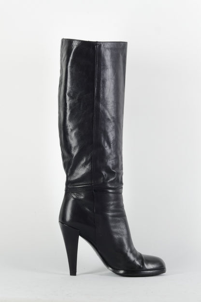 BUUTS Gucci Stiefel Leder schwarz 224108-3