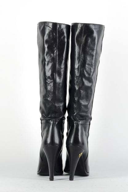 BUUTS Gucci Stiefel Leder schwarz 224108-5