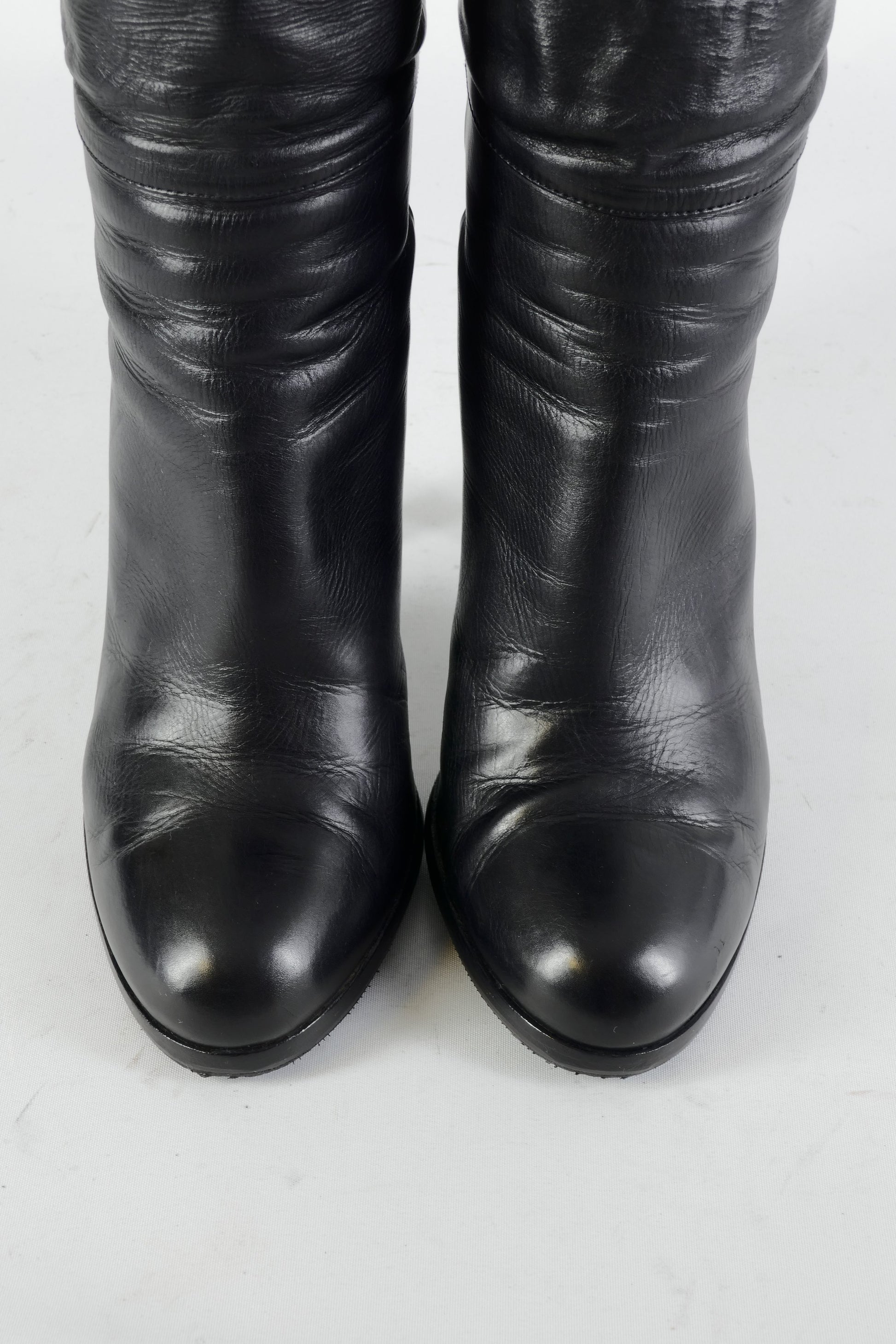 BUUTS Gucci Stiefel Leder schwarz 224108-7