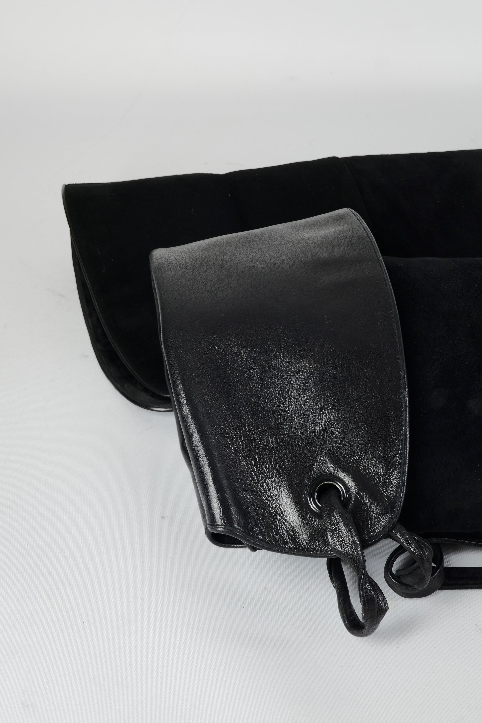 BUUTS Gianvito Rossi Overknees Wildleder schwarz 224109-10